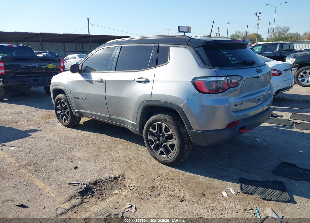 2019 JEEP COMPASS TRAILHAWK 4X4 VIN: 3C4NJDDB7KT671466