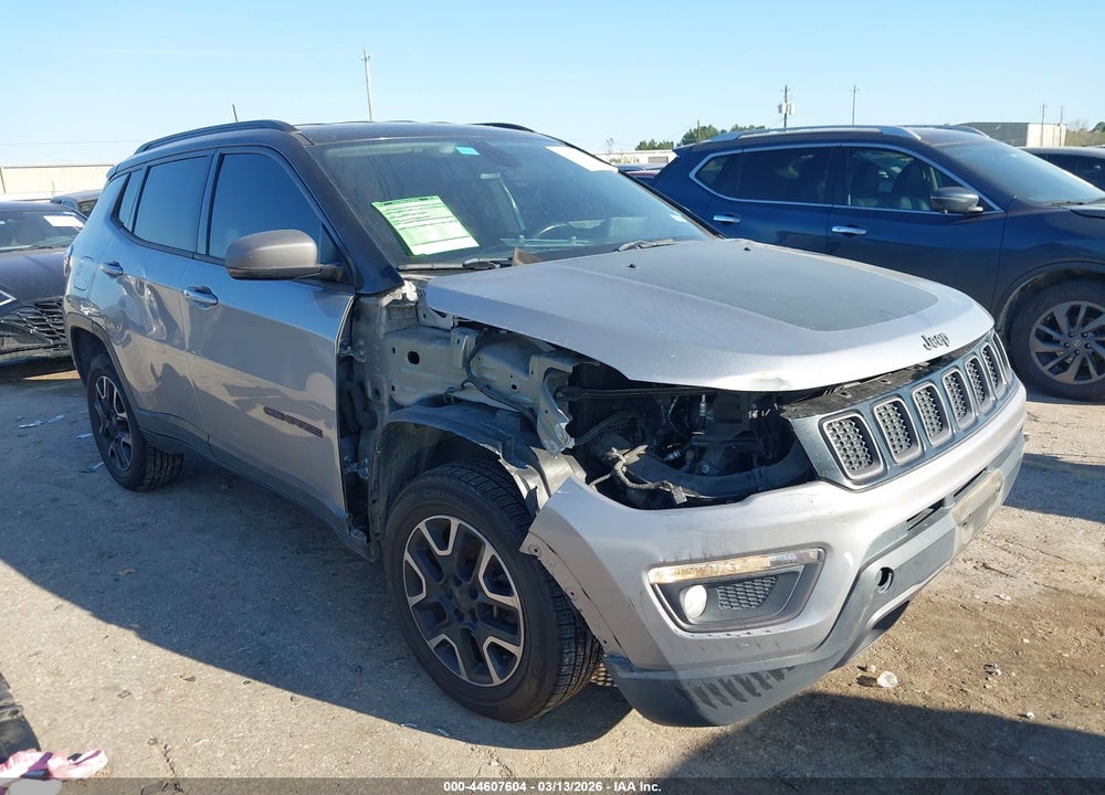 2019 JEEP COMPASS TRAILHAWK 4X4 VIN: 3C4NJDDB7KT671466
