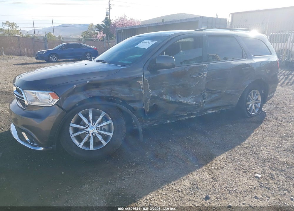 2017 DODGE DURANGO SXT AWD VIN: 1C4RDJAGXHC857532