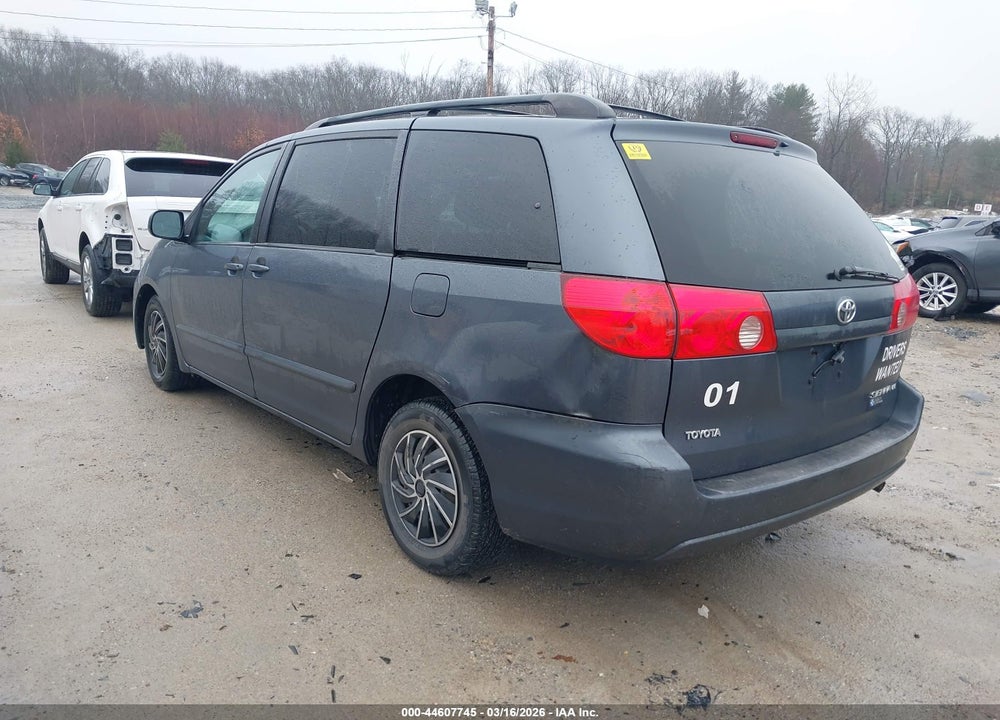 2007 TOYOTA SIENNA LE VIN: 5TDZK23CX7S025921