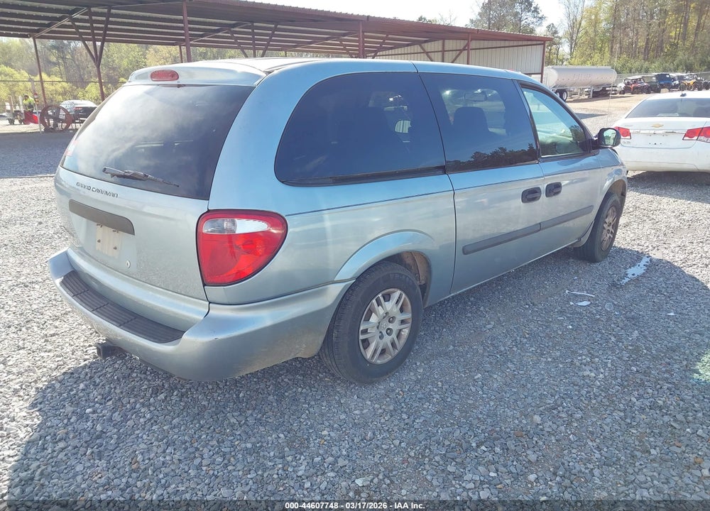 2005 DODGE GRAND CARAVAN SE VIN: 1D4GP24R35B321480