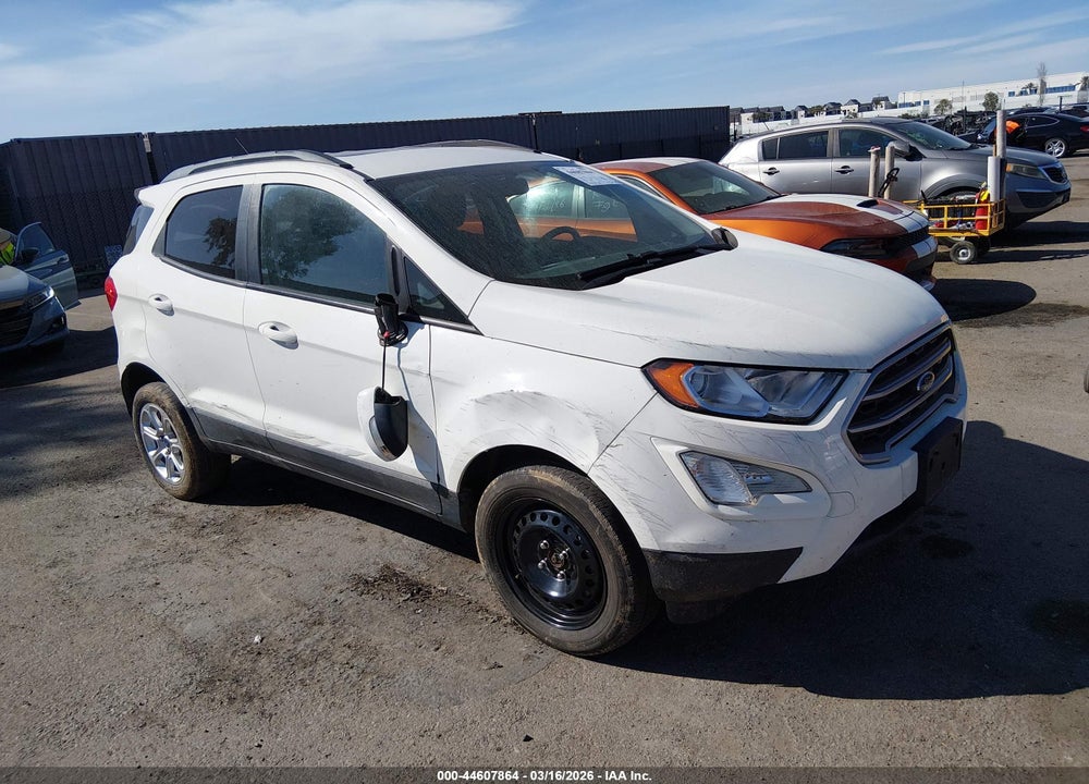 2019 FORD ECOSPORT SE VIN: MAJ6S3GL1KC307996