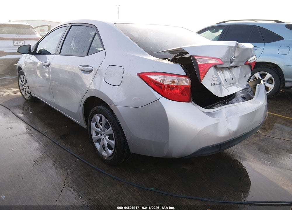 2017 TOYOTA COROLLA LE VIN: 2T1BURHE3HC788968