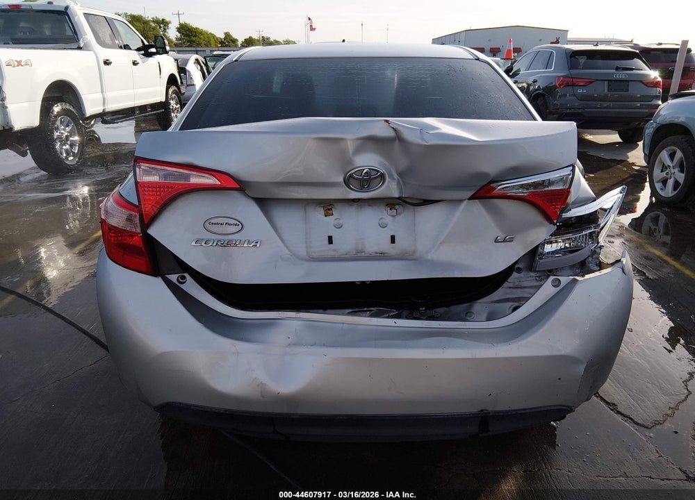 2017 TOYOTA COROLLA LE VIN: 2T1BURHE3HC788968
