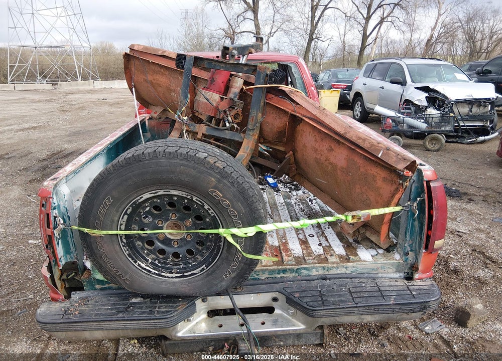 1997 CHEVROLET K1500 FLEETSIDE VIN: 2GCEK19R9V1115585