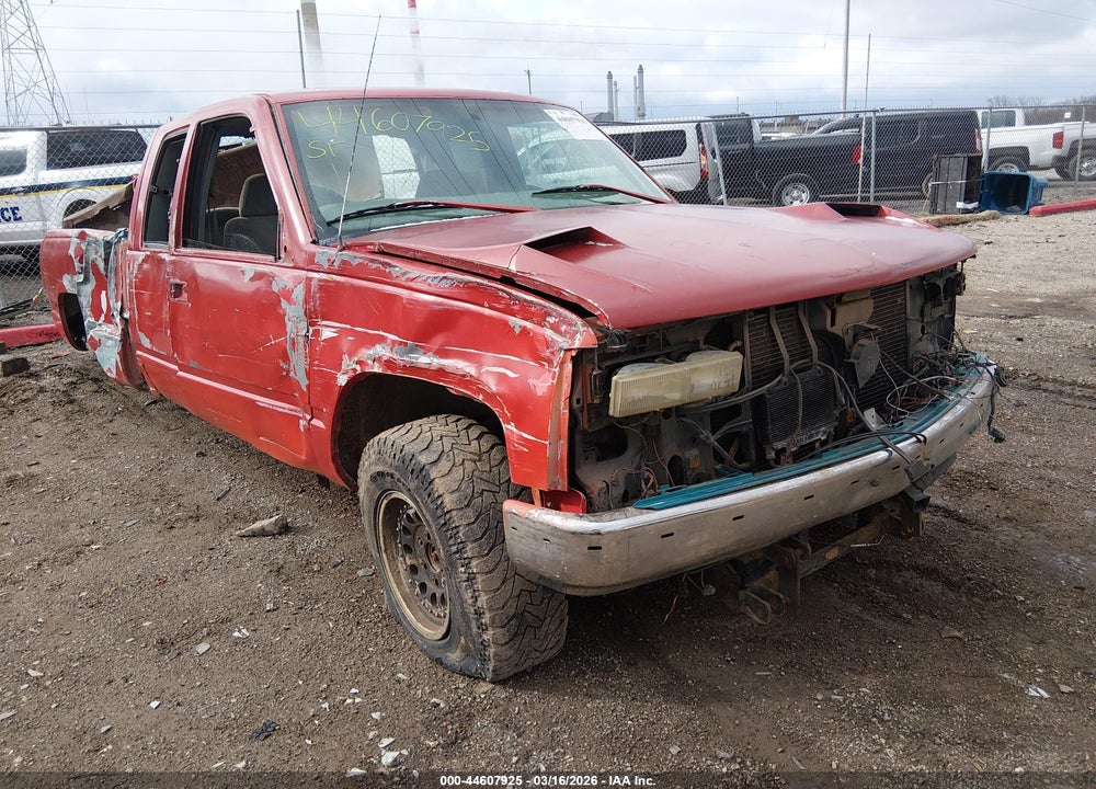 1997 CHEVROLET K1500 FLEETSIDE VIN: 2GCEK19R9V1115585