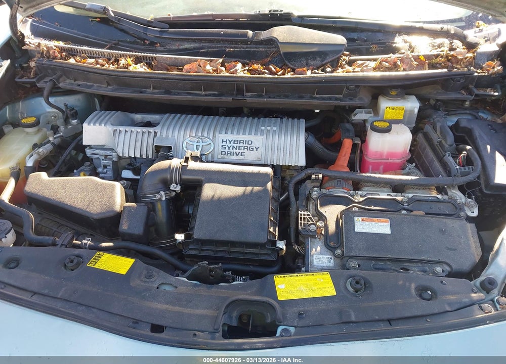 2013 TOYOTA PRIUS THREE VIN: JTDKN3DUXD1680417