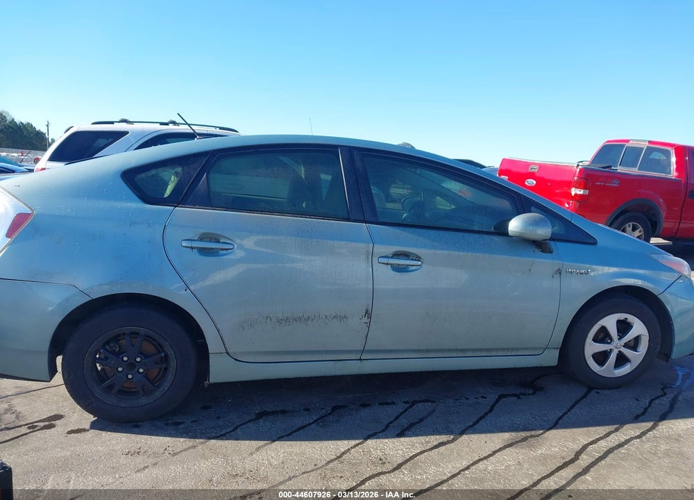 2013 TOYOTA PRIUS THREE VIN: JTDKN3DUXD1680417