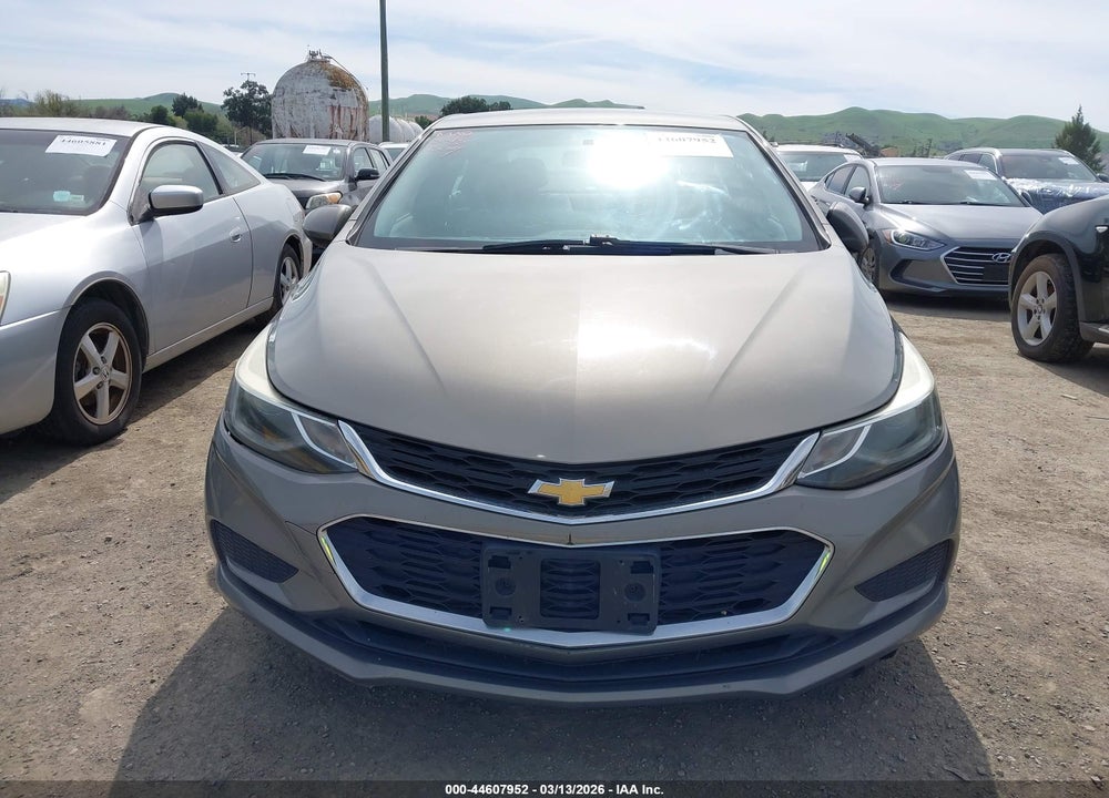 2017 CHEVROLET CRUZE LT AUTO VIN: 1G1BE5SM1H7121722