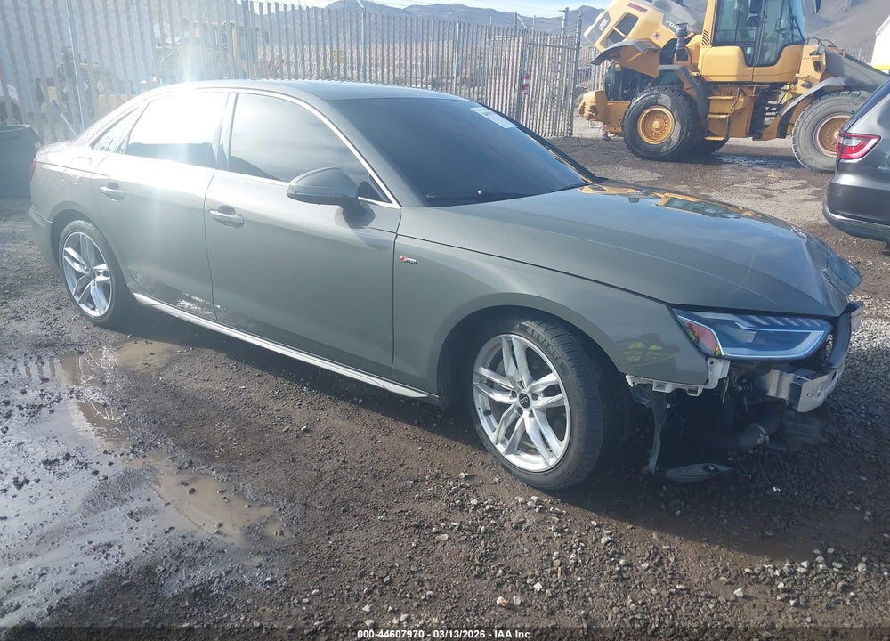 2023 AUDI A4 PREMIUM PLUS 45 TFSI S LINE QUATTRO S TRONIC VIN: WAUEAAF44PN019101