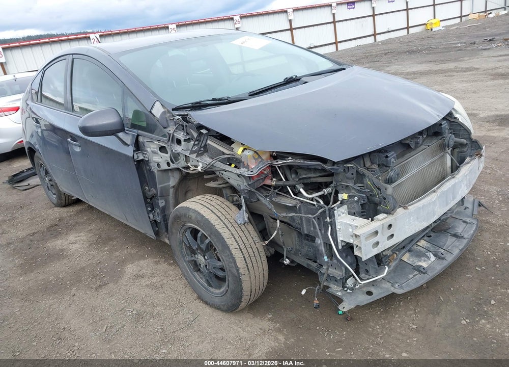 2013 TOYOTA PRIUS THREE VIN: JTDKN3DU9D1633508