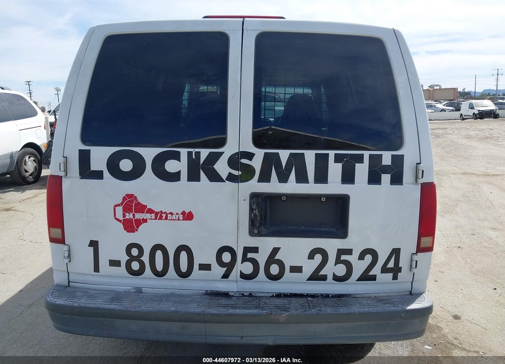 2004 CHEVROLET ASTRO VIN: 1GCDM19X14B112330