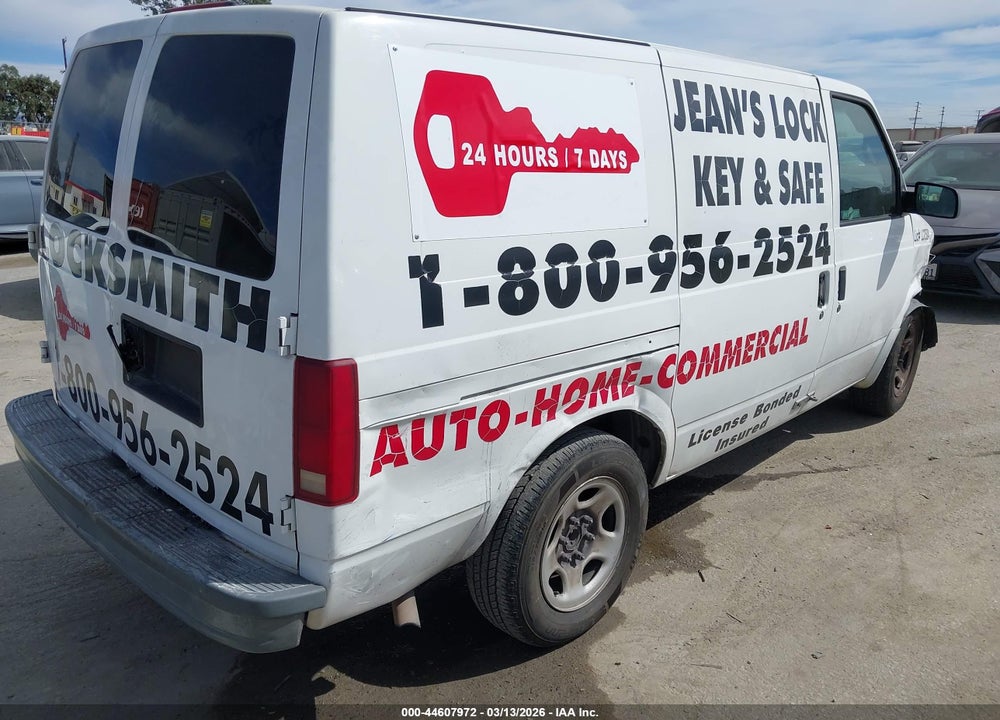 2004 CHEVROLET ASTRO VIN: 1GCDM19X14B112330