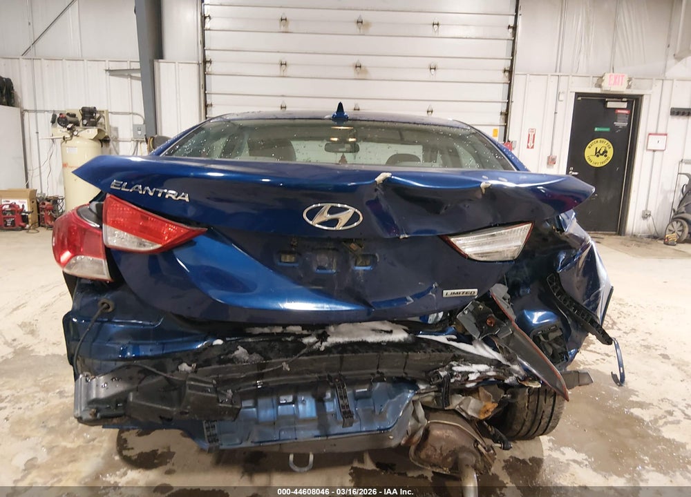 2013 HYUNDAI ELANTRA LIMITED VIN: KMHDH4AE5DU511466