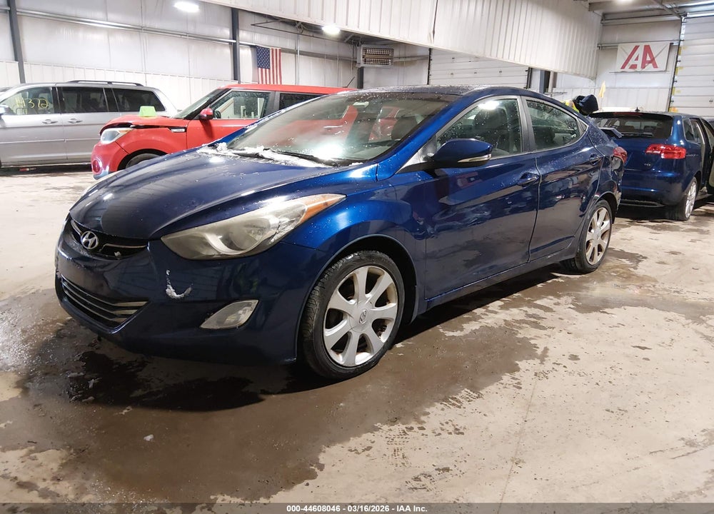 2013 HYUNDAI ELANTRA LIMITED VIN: KMHDH4AE5DU511466