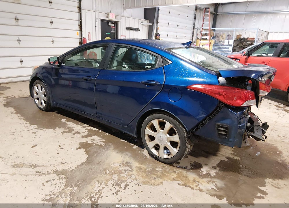 2013 HYUNDAI ELANTRA LIMITED VIN: KMHDH4AE5DU511466