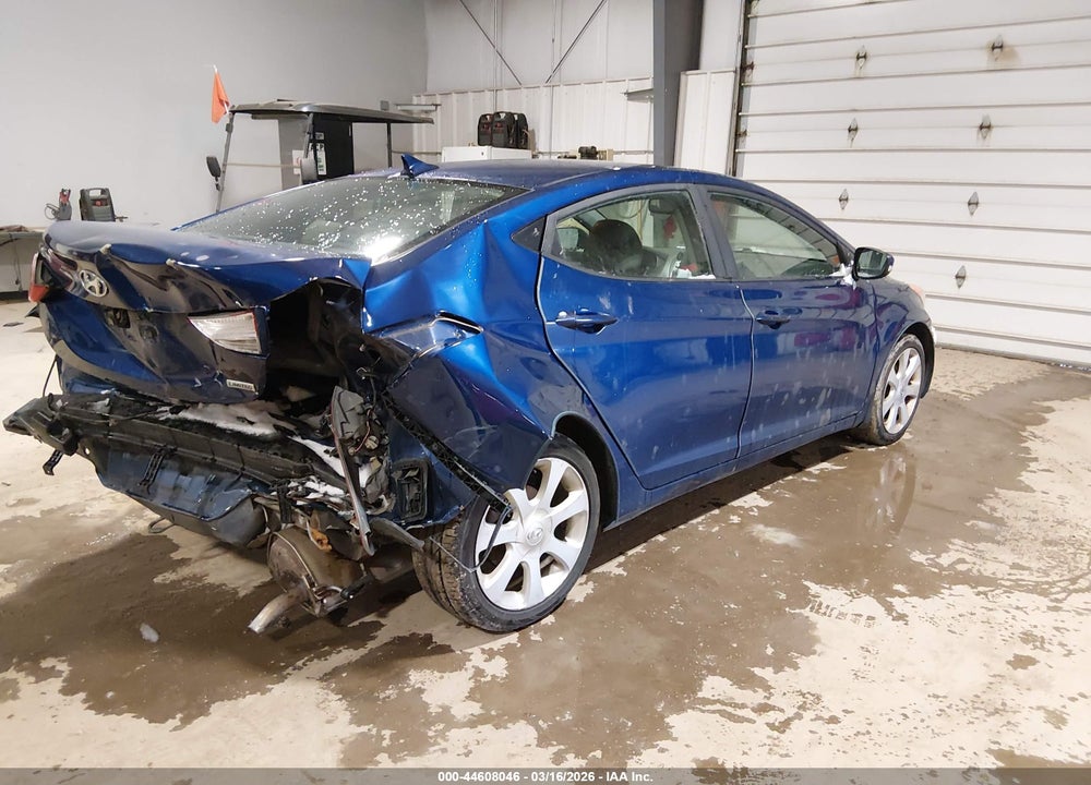 2013 HYUNDAI ELANTRA LIMITED VIN: KMHDH4AE5DU511466
