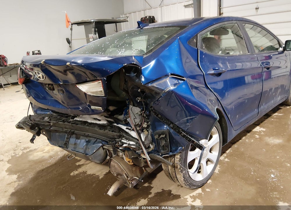 2013 HYUNDAI ELANTRA LIMITED VIN: KMHDH4AE5DU511466