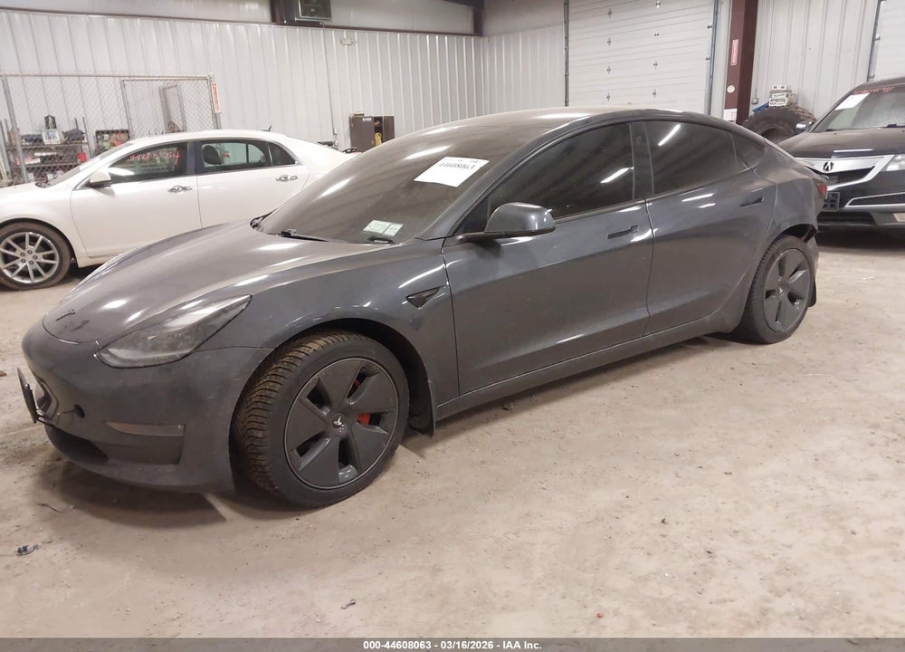 2021 TESLA MODEL 3 LONG RANGE DUAL MOTOR ALL-WHEEL DRIVE VIN: 5YJ3E1EB8MF973973