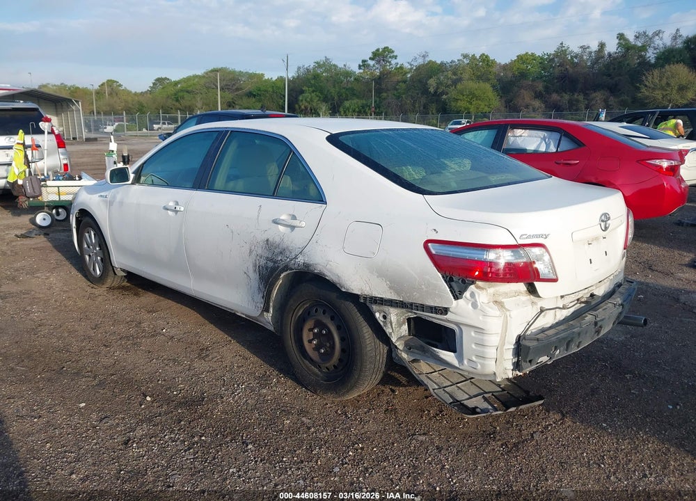 2008 TOYOTA CAMRY HYBRID VIN: 4T1BB46K08U051386