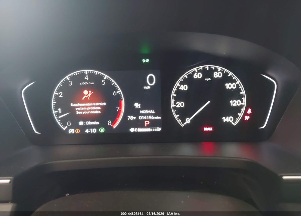 2025 HONDA PILOT TOURING VIN: 5FNYG1H7XSB038717