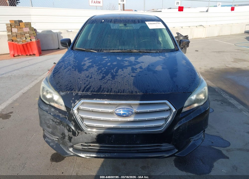2015 SUBARU LEGACY 2.5I PREMIUM VIN: 4S3BNAC6XF3063551