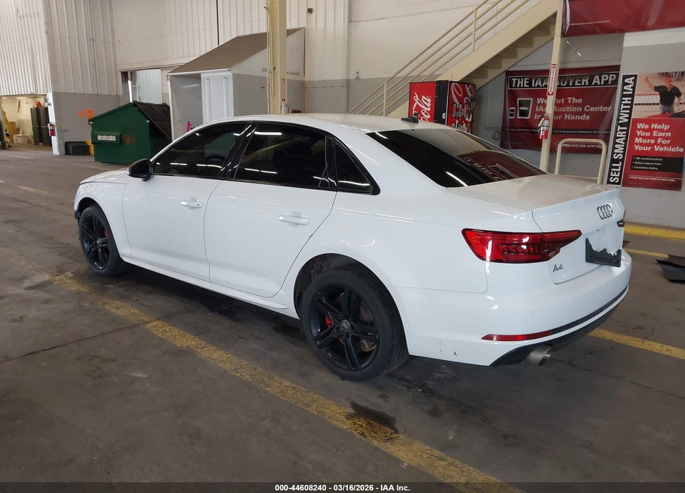2017 AUDI A4 2.0T PREMIUM VIN: WAULNAF44HN061748