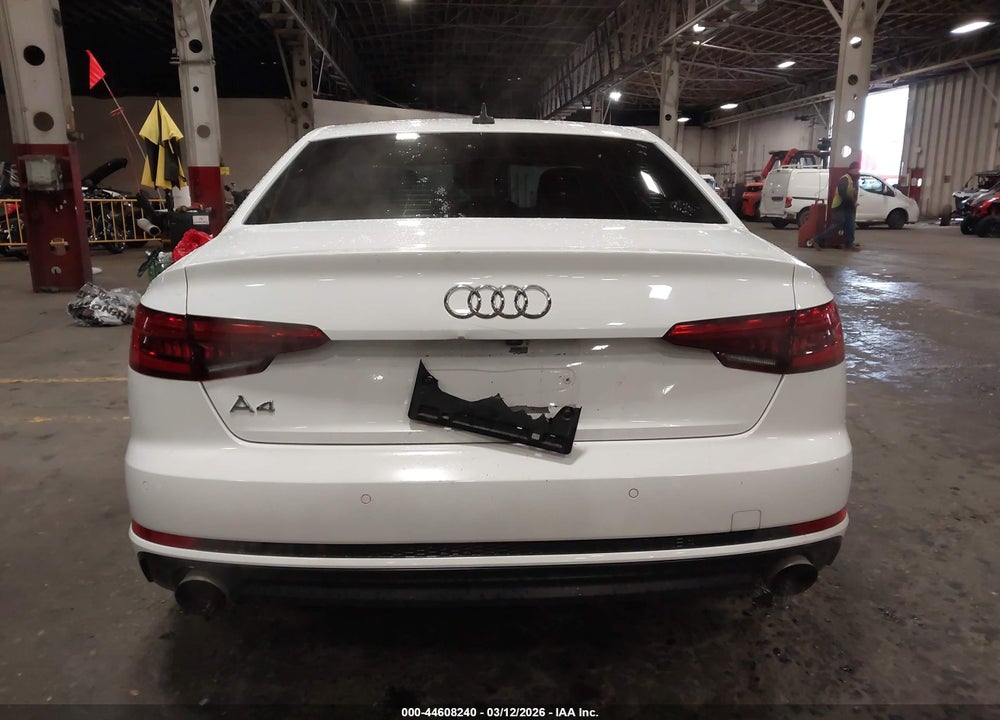 2017 AUDI A4 2.0T PREMIUM VIN: WAULNAF44HN061748