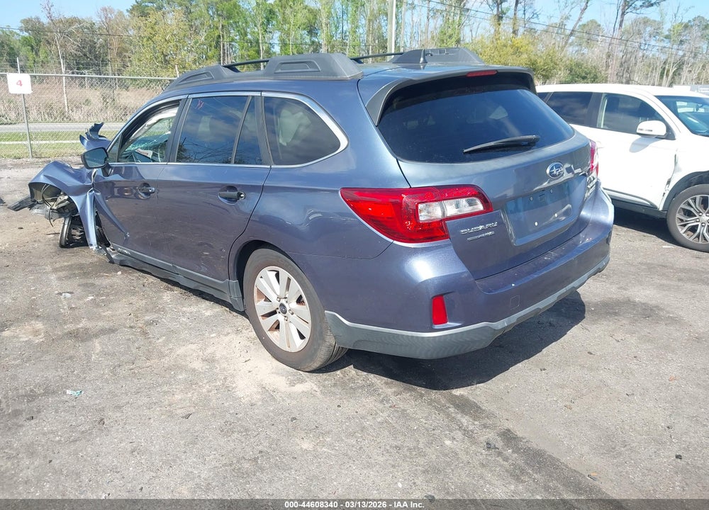 2017 SUBARU OUTBACK 2.5I PREMIUM VIN: 4S4BSACC6H3365593