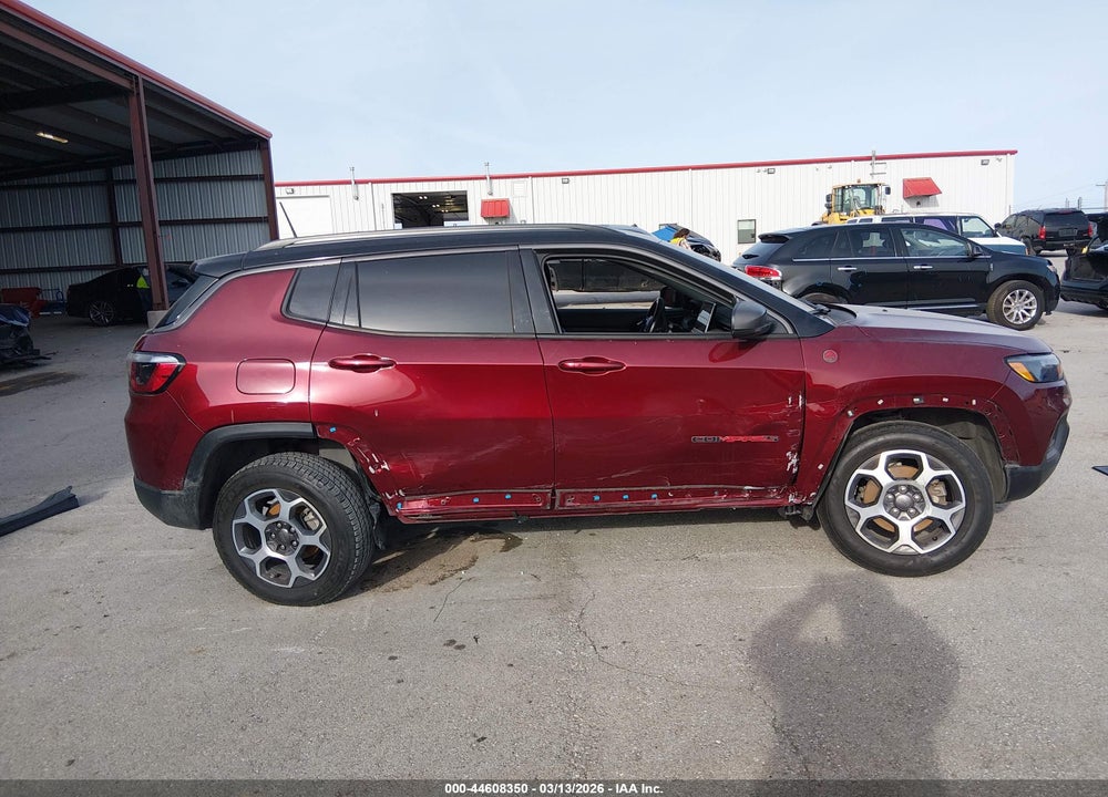 2022 JEEP COMPASS TRAILHAWK 4X4 VIN: 3C4NJDDB8NT153323