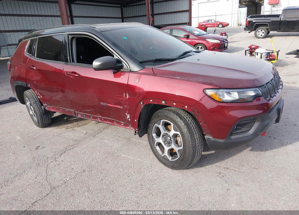 2022 JEEP COMPASS TRAILHAWK 4X4 VIN: 3C4NJDDB8NT153323