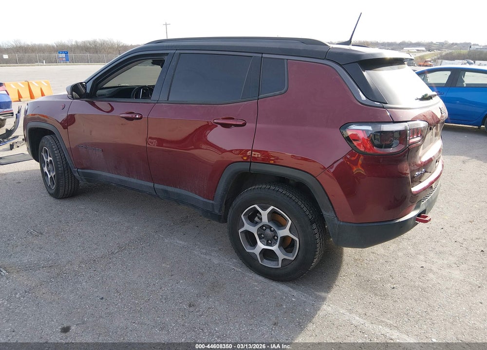 2022 JEEP COMPASS TRAILHAWK 4X4 VIN: 3C4NJDDB8NT153323