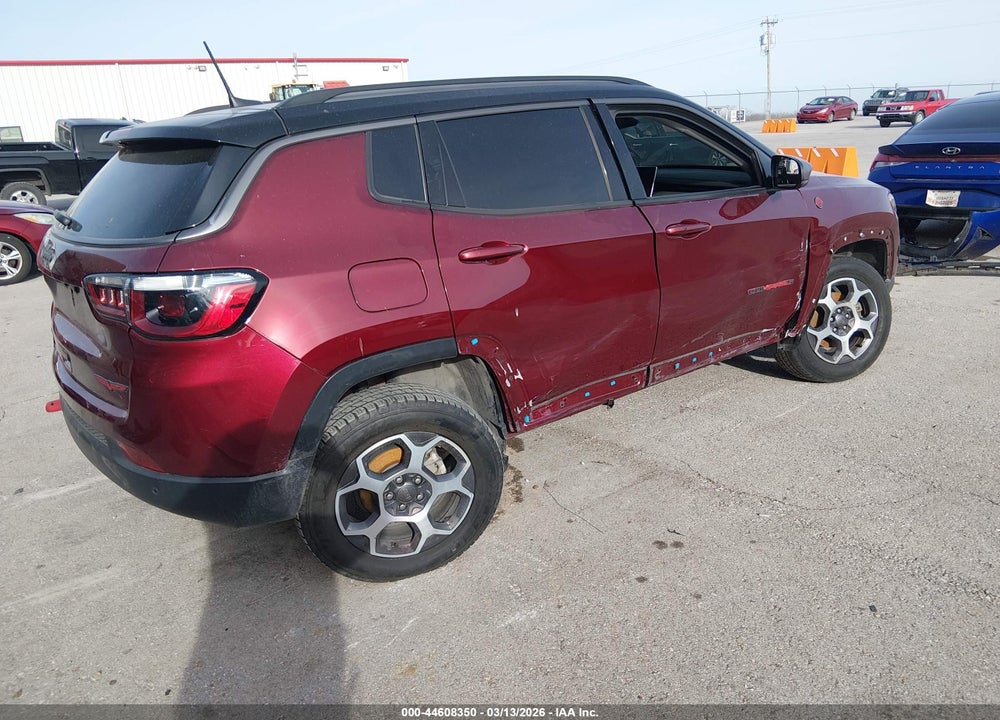 2022 JEEP COMPASS TRAILHAWK 4X4 VIN: 3C4NJDDB8NT153323