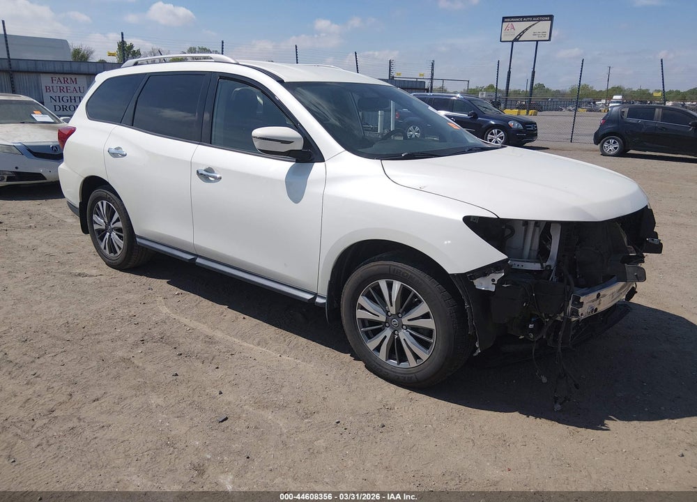 2017 NISSAN PATHFINDER SV VIN: 5N1DR2MN1HC621424