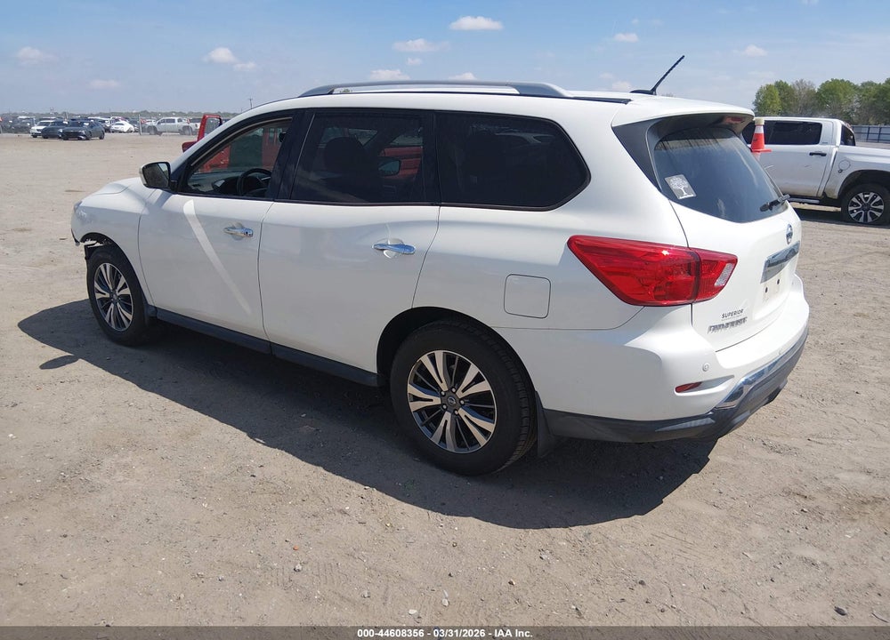 2017 NISSAN PATHFINDER SV VIN: 5N1DR2MN1HC621424