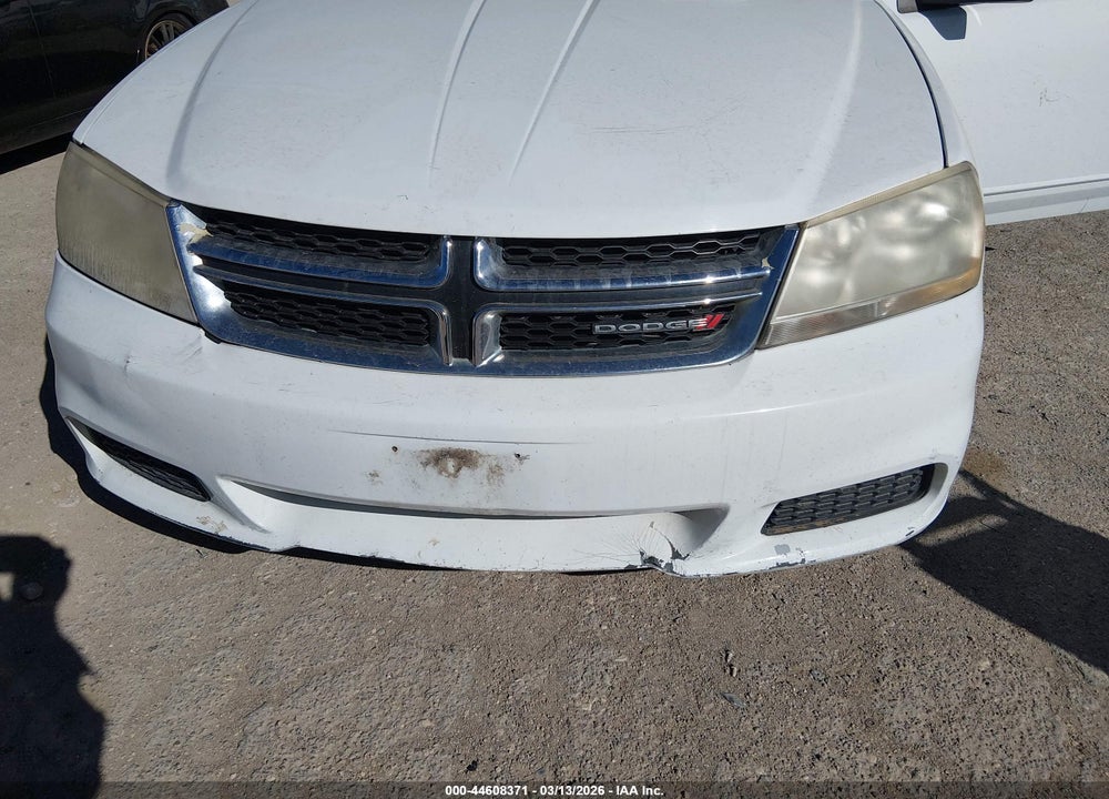 2012 DODGE AVENGER SE VIN: 1C3CDZAG4CN327675