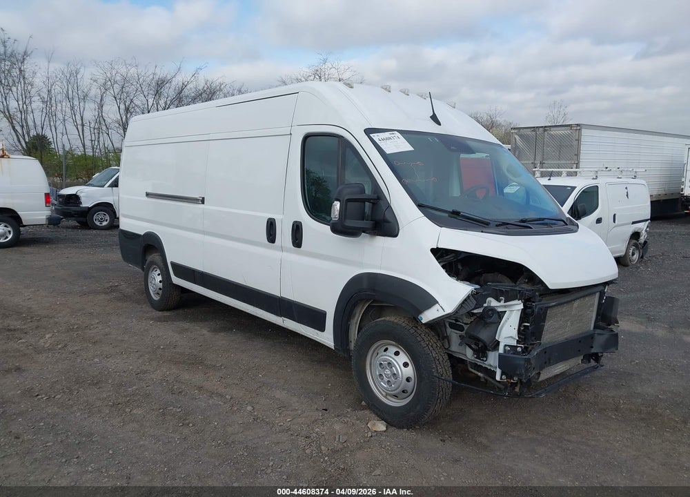 2023 CARGO RAM PROMASTER 3500  VAN HIGH ROOF 159 WB EXT VIN: 3C6MRVJG1PE556715