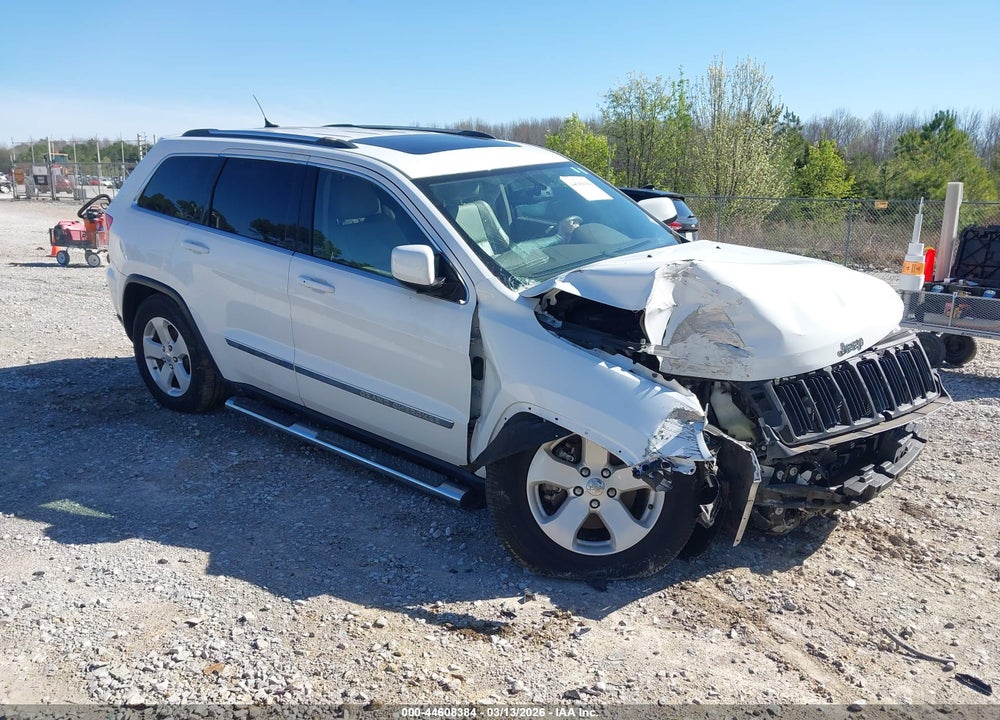 2013 JEEP GRAND CHEROKEE LAREDO VIN: 1C4RJEAT6DC538653