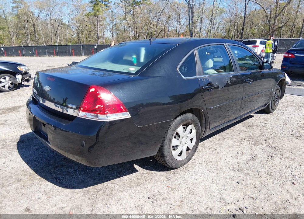 2008 CHEVROLET IMPALA LS VIN: 2G1WB58K881209356