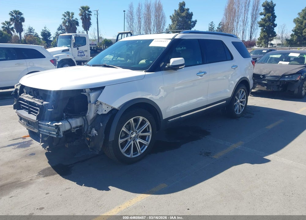 2017 FORD EXPLORER LIMITED VIN: 1FM5K7FHXHGD13139