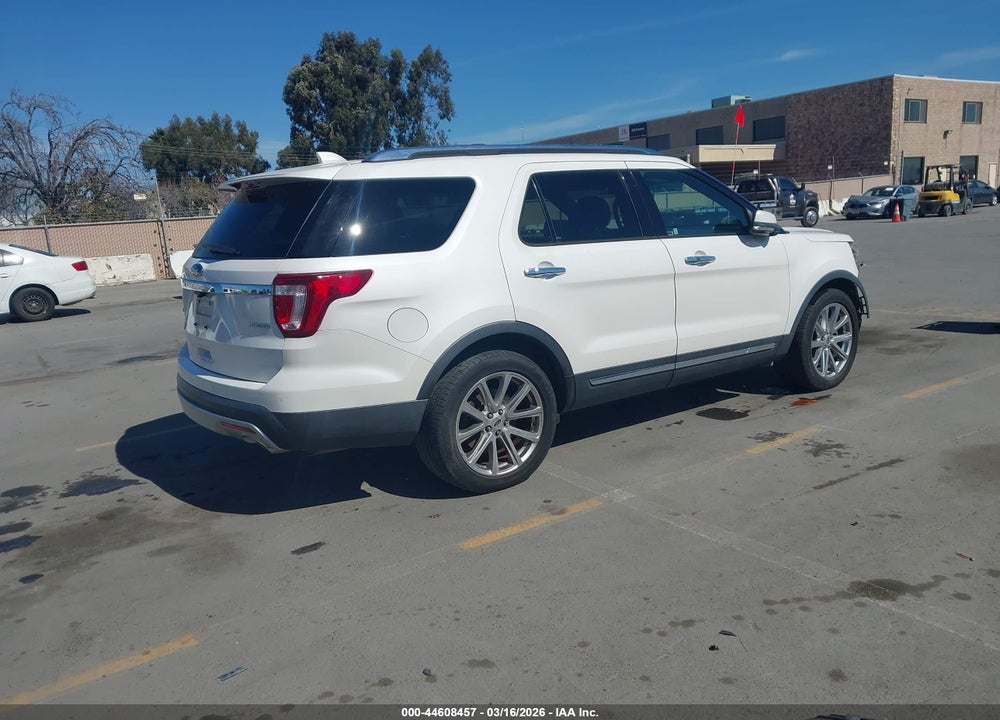 2017 FORD EXPLORER LIMITED VIN: 1FM5K7FHXHGD13139