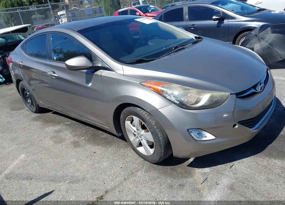 2012 HYUNDAI ELANTRA GLS VIN: 5NPDH4AE0CH079219