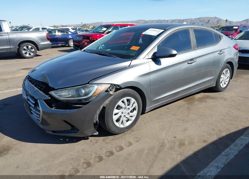 2017 HYUNDAI ELANTRA SE VIN: KMHD74LF1HU129207