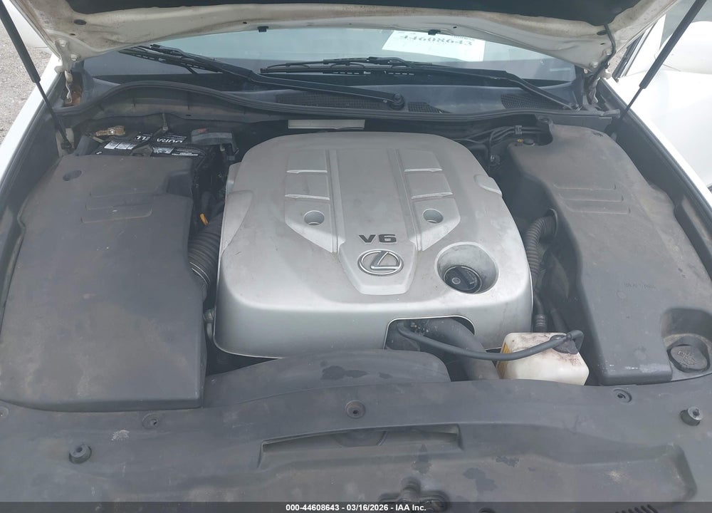 2006 LEXUS GS 300 VIN: JTHBH96S865044322
