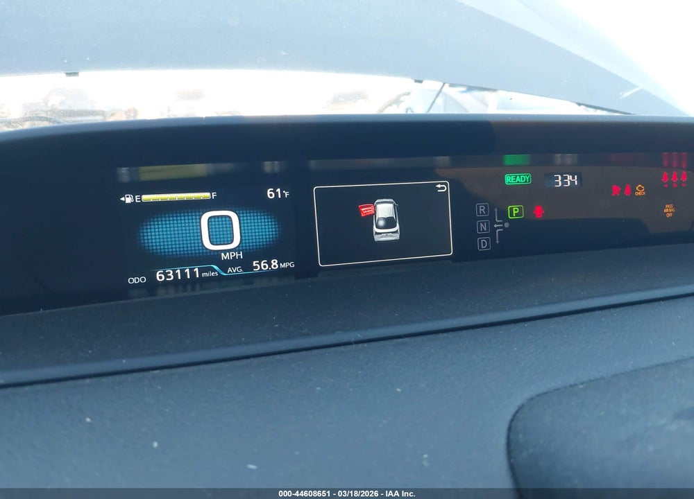 2022 TOYOTA PRIUS L VIN: JTDKAMFU0N3179668