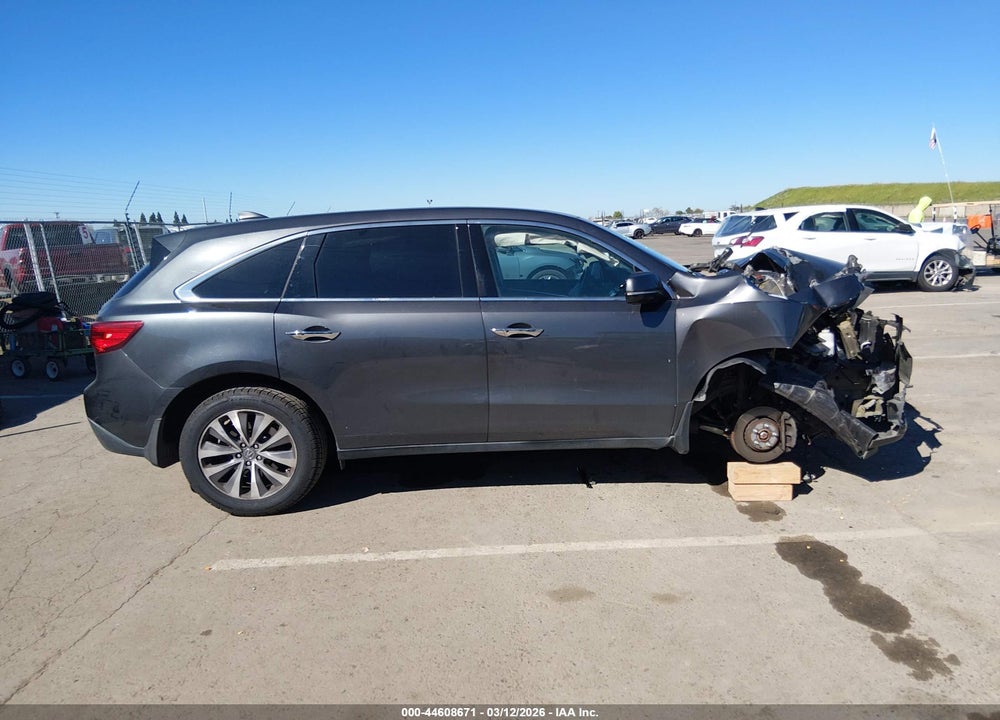 2014 ACURA MDX TECHNOLOGY PACKAGE VIN: 5FRYD3H43EB012490