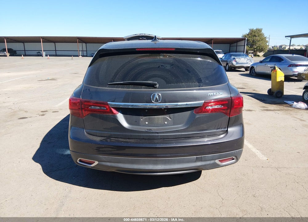 2014 ACURA MDX TECHNOLOGY PACKAGE VIN: 5FRYD3H43EB012490