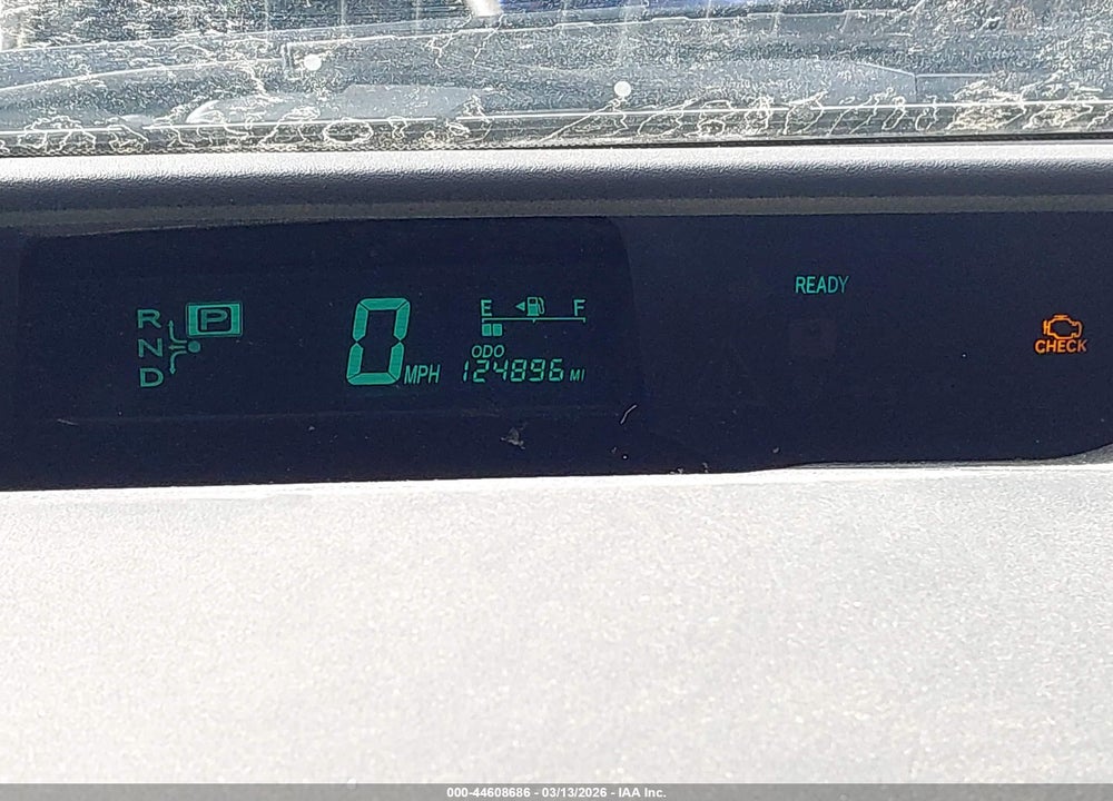 2008 TOYOTA PRIUS BASE (CVT-E) VIN: JTDKB20U987743809