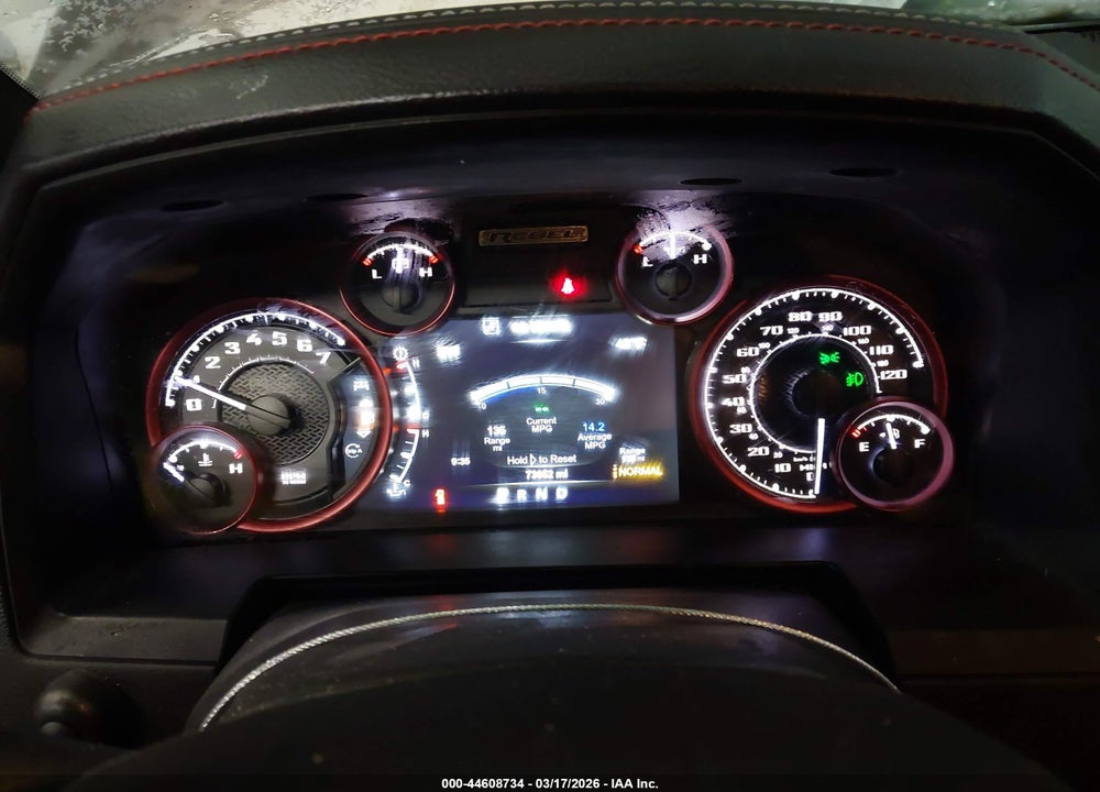 2017 RAM 1500 REBEL VIN: 1C6RR7YTXHS716433