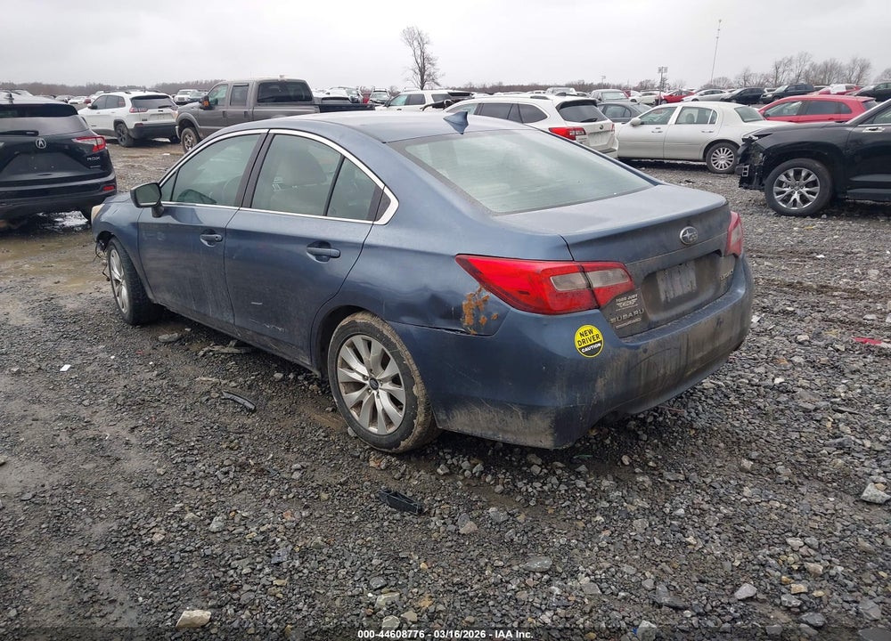 2016 SUBARU LEGACY 2.5I PREMIUM VIN: 4S3BNBC69G3047459